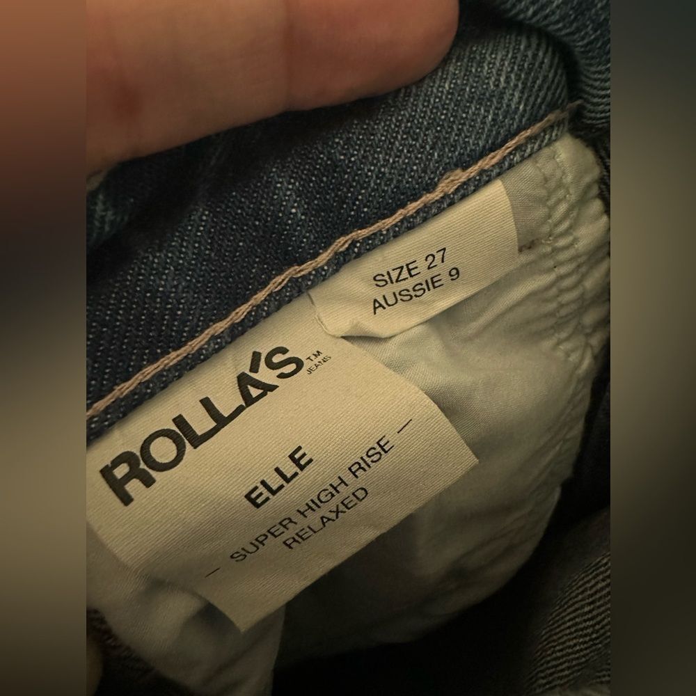 ROLLA'S High Rise Light Blue Jeans - Picture 10 of 11